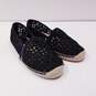 Michael Kors Darci Black Cutout Slip On Espadrille Shoes Women's Size 8.5 B image number 3