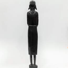 Tall African Style Sculpture Of Woman Art Home Decor Statue Figure alternative image