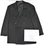 Black Pure Virgin Wool Tailored Jacket Mens EU Size 40 With COA image number 1