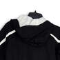 Womens Black White Blazing Star Interchange Hooded Full-Zip Jacket Size M image number 4