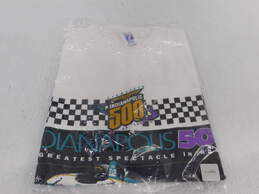 Sealed vintage 1996 80th Indy 500 racing t shirt men's size xl alternative image