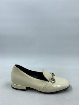 Authentic Gucci White Loafer Dress Shoe Girls 11C