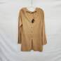 Caslon Tan Cotton Blend Knit Belted Cardigan WM Size L NWT image number 1
