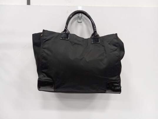 Tory Burch Large Black Handbag/Purse image number 2