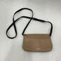 Womens Hanover Street Aster Brown Leather Flap Bow Front Crossbody Bag image number 3