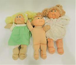 Lot of 3 Vintage Cabbage Patch Kid Dolls