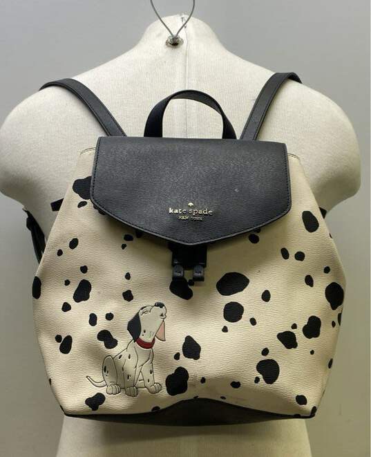 Kate Spade x Disney 101 Dalmatians Flap Backpack Bag image number 1