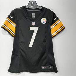 NFL On Field NFL Players Steelers #7 Roethlisberger Jersey Size M