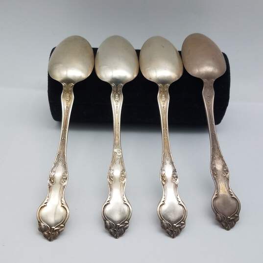 R. Wallace & Son Monogrammed Spoon Bundle 4pcs 64.3g image number 3