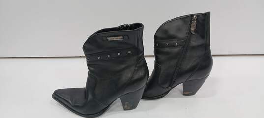 Harley Davidson Women's Black Boots Size 7 image number 4