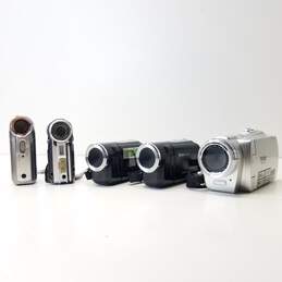 Assorted Compact Camcorder Lot of 5