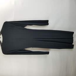 Cache Women Black Long Sleeve Dress M alternative image