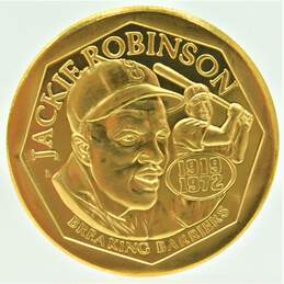 Jackie Robinson 1947-1997 50th Anniversary Breaking Barriers Bronze Coin Brooklyn Dodgers