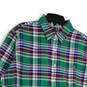 NWT Mens Multicolor Plaid Big Pony Long Sleeve Button-Up Shirt Size XL image number 3