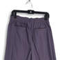 Womens Purple Elastic Waist Zip Pocket Pull-On Jogger Pants Size 8 image number 4