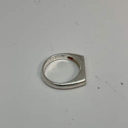 Designer Silpada 925 Sterling Silver Classic Rectangle Flat Head Ring alternative image
