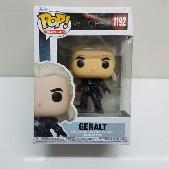 Funko Pop Geralt #1192 The Witcher in box figurine image number 1
