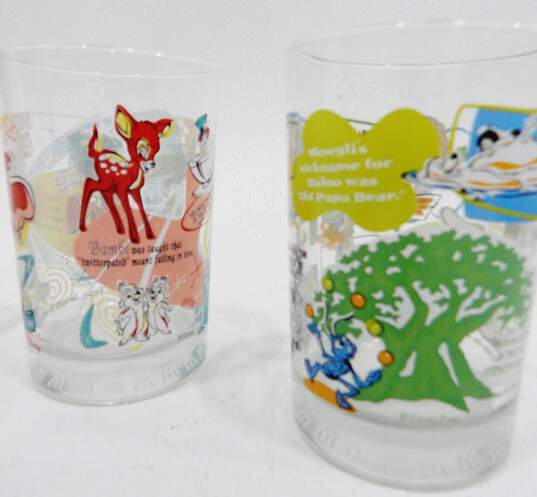 3 Vintage McDonalds Walt Disney Anniversary Glass Cups image number 4