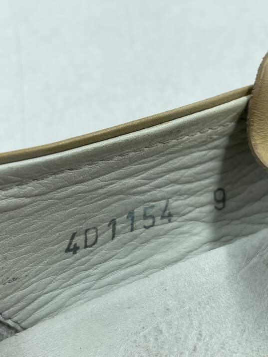 Authentic Prada Beige Driver Loafers M 9 image number 7