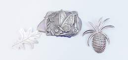 Artisan 925 Sterling Silver Variety Brooches 22.9g