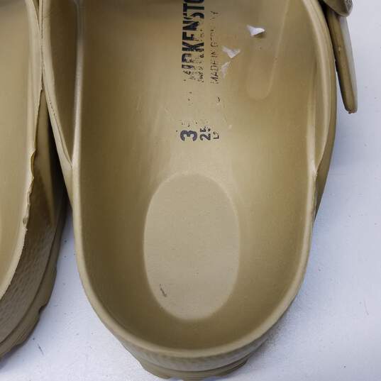Birkenstock Gizeh EVA Gold Thong Sandals Shoes Women's Size 8 M image number 7