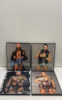 Framed & Signed 8" x 10" Wrestlers Photos