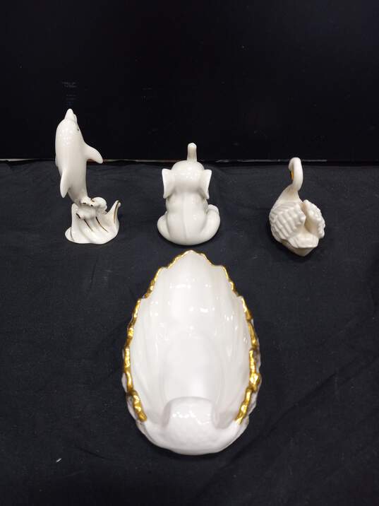4PC Lenox Animal Figurines & Trinket Dish image number 5