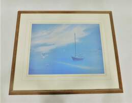Wayne Hochstaetter Signed Framed Numbered Seascape Art Print First Flight