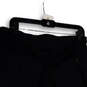 Womens Black Elastic Waist Pull-On Activewear Capri Leggings Size XL image number 1