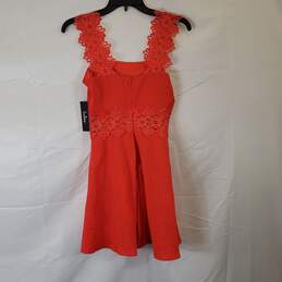 Lulu's Women Red Lace Accent Dress XS NWT alternative image