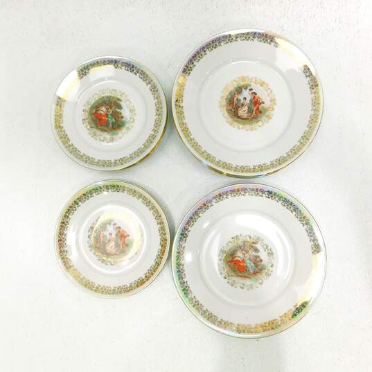Vintage Fortuna Eisenberg Madonna China Plates And Dessert Plates image number 1