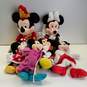 Lot of Disney Mickey and Minnie Mouse Plush Toys image number 1