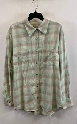 Levi's Green Plaid Button-Up Shirt - Size XXL