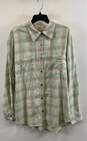 Levi's Green Plaid Button-Up Shirt - Size XXL image number 1