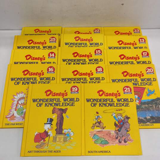 Bundle of 15 Disney's Wonderful World of Knowledge Books image number 2