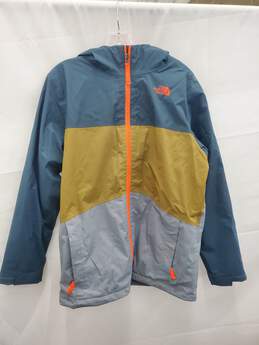 The North Face Grey/Blue/Orange Jacket Size XL