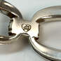 Designer Brighton Silver-Tone Crystal Meridian Swing Hinged Bangle Bracelet image number 5