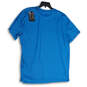 NWT Mens Blue Round Neck Short Sleeve Pullover Dri-Fit T-Shirt Size Large image number 2