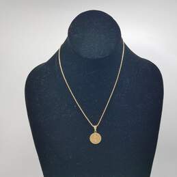 CRG TGN 14k Gold Religious Pendant Necklace 5.1g