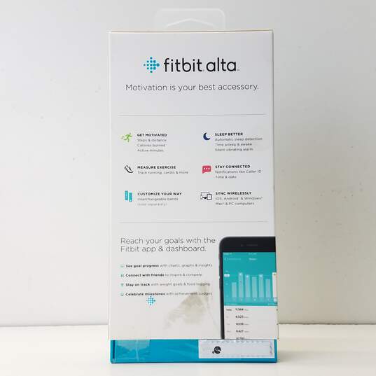 Fitbit Alta Fitness Wristband Black Size S image number 4