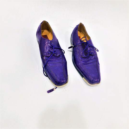 Expressions by RC Shoes Purple Dress Shoes Size 12 image number 1
