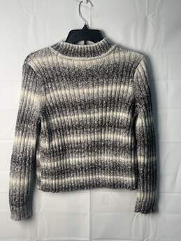 Tommy Hilfiger Women Gray Shades Mid Drift Sweater Size XS alternative image