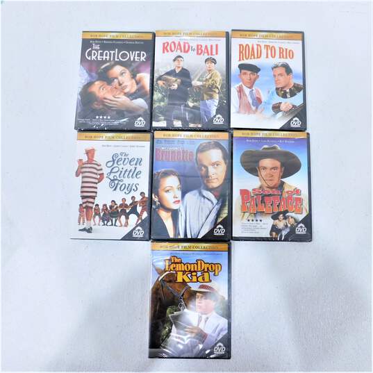 Lot of 7 SEALED Bob Hope Movies - Road to Rio, My Favorite Brunette, etc. image number 1