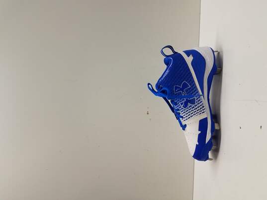 Under Armour Blue Cleats Men's Size 7.5 image number 2