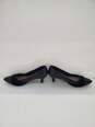 Clarks Women's Linvale Vena Black Twist Detail Heels Size-9.5 used image number 2