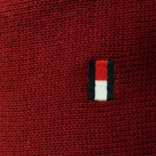 Tommy Hilfiger Men Red Sweater XXL image number 6