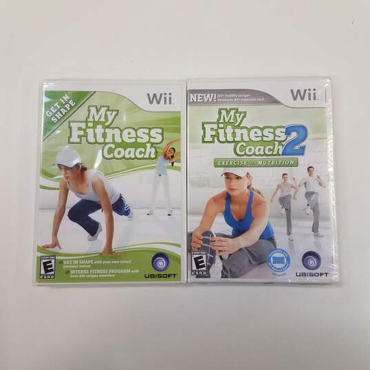 My Fitness Coach 1 & 2 - Wii (Sealed) image number 1
