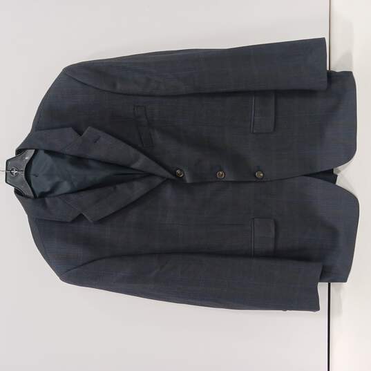 Buy the Ralph Lauren Men's Blue Wool Suit Jacket | GoodwillFinds