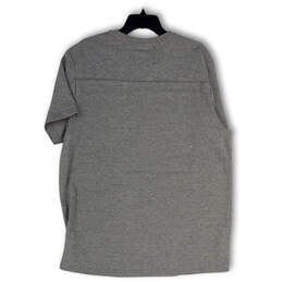 NWT Mens Gray Heather Crew Neck Media Pocket Stretch Pullover T-Shirt Sz XL alternative image