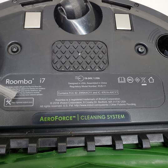 iRobot Roomba i7 Aeroforce Cleaning System Robotic Vacuum Untested image number 7